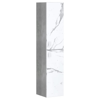 Пенал Onika Марбл 30 подвесной, мрамор/камень бетонный, универсальный